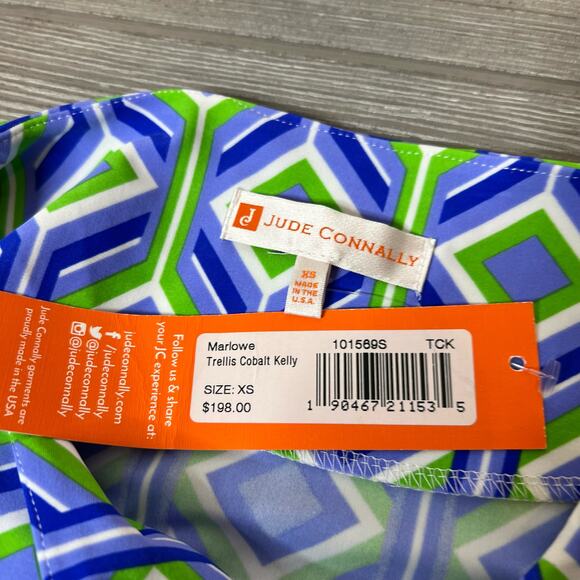 NWT Jude Connally Marlowe Printed Dress trellis - Picture 6 of 8